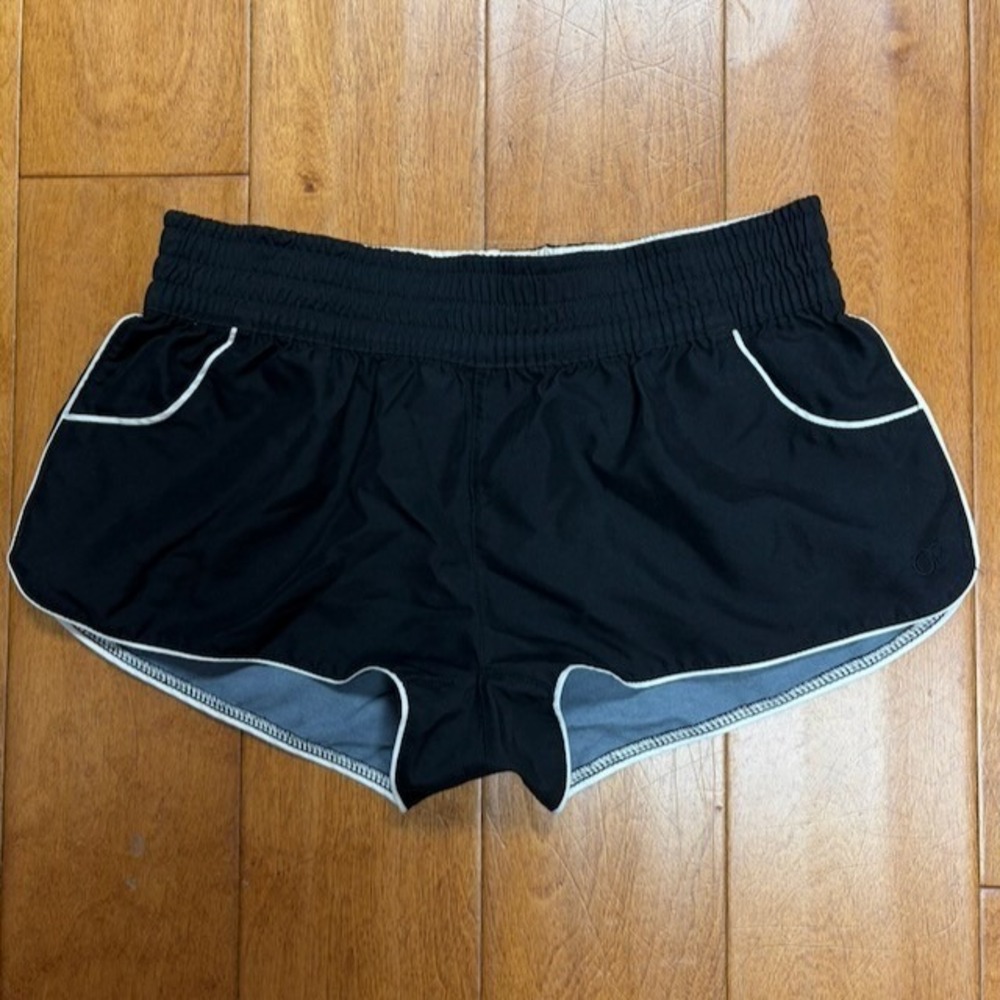 Op Ocean Pacific Womens Micro Shorts Size S Y2K Beach Summer Booty Hot Pants
